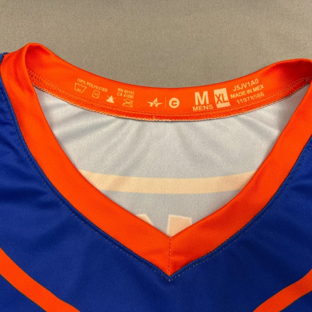MLB New York Mets Jersey Shirt Mens XL Blue Little League Pullover Top